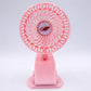 Mini Mute Clip Fan Rechargeable Silent 4 Blades Baby Stroller Fans Portable Air Cooling 3 Speeds Desk USB Fan with USB Output
